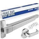 FORTSTRONG Panic Bars for Exit Doors Push Bar Panic Exit Device Commercial Door Push Bar Hardware with Crash Bar Emergency Door Opener Lock Keypad Compatible Heavy Duty - Grade 1 UL &amp; ADA Compliant
