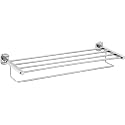 FORTUNE Stainless Steel 304 Grade 24 Inch Towel Rack with Towel Rod | Wall Mounted Hand Towel Rail for Kitchen and Washroom | Towel Hanger | Towel Stand | Towel Holder Bathroom Accessories (Pack of 1)