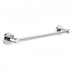 fortune stainless steel concealed towel bar  bathroom towel rod holder  wall mounted hand towel rail for kitchen and washroom  bathroom accessories pack of - 1 18 inch