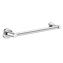 FORTUNE Stainless Steel (Concealed) Towel Bar | Bathroom Towel Rod Holder | Wall Mounted Hand Towel Rail for Kitchen and Washroom | Bathroom Accessories Pack of - (1, 12 INCH)
