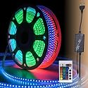 Forus 10 Meter Smart RGB LED Rope Light with Remote | 10M LED Strip Rope Light Multicolour for Room, Gaming, Party, Diwali &amp; Outdoor Home Decoration | Waterproof Rope Light