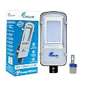 Forus 50W LED Street Light with Dusk-to-Dawn Sensor, Auto On/Off Day Night Sensor, Cool White, Waterproof, 5-Year Warranty, Aluminum Outdoor Security Light - Road, Garden, Parking, Garage, Yard -1Pc