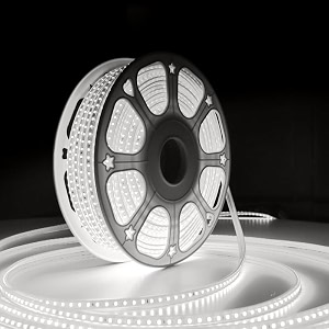 forus led rope light 4 meter outdoor waterproof decorative cove lights for ceiling balcony home decor interior decoration flexible profile light for diwali christmas - cool white
