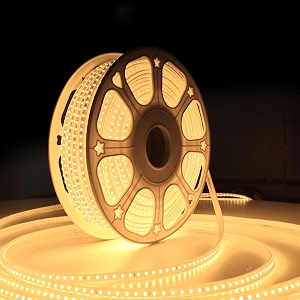 forus led rope light 1 meter outdoor waterproof decorative cove lights for ceiling balcony home decor interior decoration flexible profile light for diwali christmas - warm white