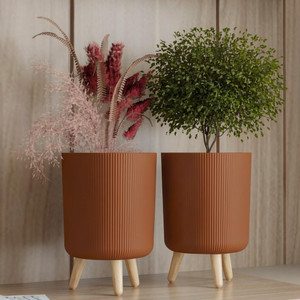 FORWAY Flower Pot Indoor Outdoor Planter for