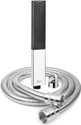 Fossa Vista Square ABS Hand-Held Shower with 1.5 Mtr Hose Pipe, Hook for Bathroom Handheld