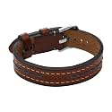 Fossil Men's All Stacked Up Leather Bracelet