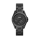 Fossil Women's Watch, Riley Quartz Stainless Steel Multifunction Watch for Women