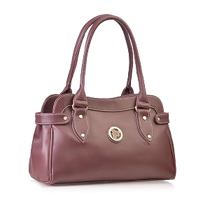 fostelo women39s teena satchel tote handbag for women  ladies purse  stylish shoulder bag  gift for women  maroon