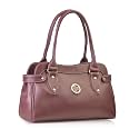 Fostelo Women's Teena Satchel Tote Handbag for Women | Ladies Purse | Stylish Shoulder Bag | Gift For Women | Maroon