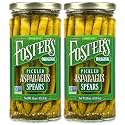 Foster's Since 1984 Pickled Asparagus Spears in a Jar, Original,16oz, 2 Pack