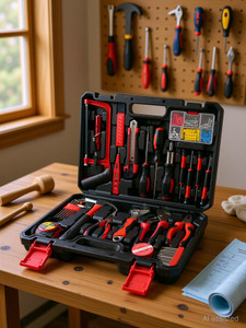 foster fht-905  150pcs hand tool kit  wrenchscrewdriverplier electrician  plumber hand tool kit