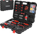 FOSTER FHT-910 182pcs Home Tool Kit with Screwdriver set,Allen Keys, Wrench, Socket Set Hand Tool Kit (182 Tools)