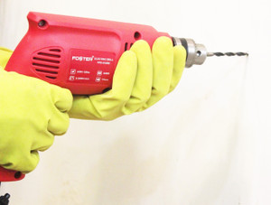 foster fpd-010re drill machine forwardreverse variable speed 450w  copper armature fpd-010re pistol grip drill