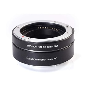 fotga electronic autofocus macro extension tube 10mm16mm set for sony e-mount a1 a7c a6600 a6500 a6400 a6300 a6000 a6100 a6600 a5100 a5000 nex-c3 a7 a7r a7s ii iii iv a9 ii mirrorless camera
