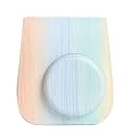 Protective Soft PU Leather Camera Case Bag Compatible with Fujifilm Instax Mini 11 Instant Film Camera with Shoulder Strap (Rainbow Color)