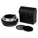 Fotodiox DLX Stretch Adapter Compatible with Nikon G/F Lens for Nikon Z-Mount Cameras, Featuring Macro and ND Filter Capabilities