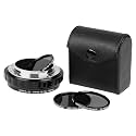 Fotodiox DLX Stretch Adapter Compatible with Canon FD/FL Lens for L-Mount Alliance Cameras, Featuring Macro and ND Filter Capabilities