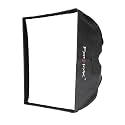 Fotodiox Pro 24x24 Softbox Plus Grid (Eggcrate) for Studio Strobe/Flash with Soft Diffuser and Dedicated Speedring, for Multiblitz Profilux Strobe Light, Soft Box, Speed Ring