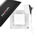 Fotodiox Pro 24x24 Softbox for Studio Strobe/Flash with Soft Diffuser and Universal Speedring (3"-6" Diameter) and Eggcrate (2x2x1.5 Grid)