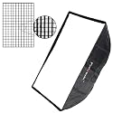 Fotodiox Pro New Soft Box, Black (SBX-Stnd-MultiP-24x36-Kit)