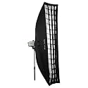 Fotodiox Pro New Soft Box, Black (SBX-Stnd-Bowens-12x56-Kit)