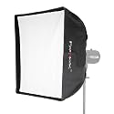 Fotodiox Pro Softbox, 24"x24" (24x24 in) with Speedring, for Multiblitz Profilux Strobe Light, Soft Box, Speed Ring