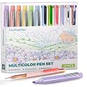 Four Candies Multicolor Pens and Highlighters Set,12 Pack