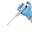 FOUR E'S SCIENTIFIC 0.1-2.5μL Pipette, Adjustable Volume Micropipette