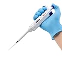 FOUR E'S SCIENTIFIC 20-200μL Pipette, Adjustable Volume Micropipette