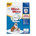 Four Paws Wee-Wee Odor Control Dog Pee Pads with Febreze Freshness
