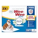 Four Paws Wee-Wee Odor Control Dog Pee Pads with Febreze Freshness