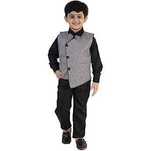 FOURFOLDS Boys 3-Piece Suit