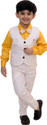 Fourfolds Boys Party(Festive) Dress Shirt, Trouser, Waistcoat