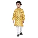 FOURFOLDS Ethnic Wear Kurta Pyjama Set for kids and Boys_FE001