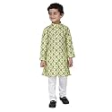 FOURFOLDS Ethnic Wear Kurta Pyjama Set for kids and Boys_FE001