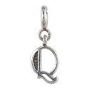 FOURSEVEN Jewellery 925 Sterling Silver English Alphabet Letter Charm Pendant, Fits in Bracelet and Chain for Men and Women