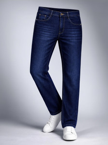 foustreeg Regular Men Dark Blue Jeans