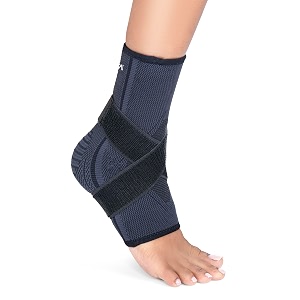 fovera ankle binder for ankle injury prevention and protection helps in pain relief and recovery breathable nylon material super elastic for men amp women size s 1 unit