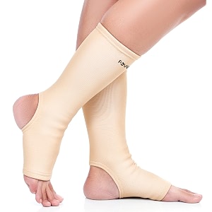 fovera anklet support brace for sprained ankle achilles tendon plantar fasciitis arthritic pain for pain relief and recovery for men amp women size - xl 1 pair