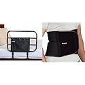 FOVERA Bed Safety Rail for Adults, Elderly, Seniors & Surgery Patients – Assist Bar with Storage P | FOVERA Abdominal Belt 9 Inch, Ideal for Lower Back Pain Relief, Slimming Waist, Post Delivery for
