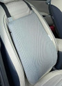FOVERA Car Backrest Ergonomic Memory Foam Cushion Back / Lumbar Support (Black)