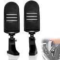 FOVPLUE Passenger Mini Footboard for Harley Touring 1993-2026 Gloss Black#1