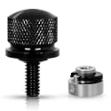 FOVPLUE 1/4″-20 Thread Seat Bolt/Screw and Nut Kit for Harley Softail