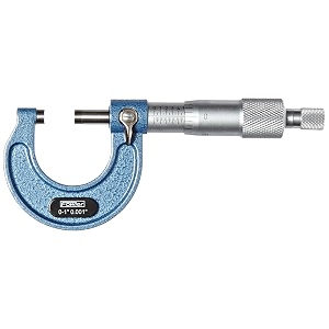 fowler full warranty outside inch micrometer 52-253-101-1 ratchet stop thimble 0-134 measuring range 00001634 accuracy 000134 graduation