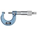 Fowler Full Warranty Outside Inch Micrometer, 52-253-101-1, Ratchet Stop Thimble, 0-1" Measuring Range, 0.00016" Accuracy, 0.001" Graduation