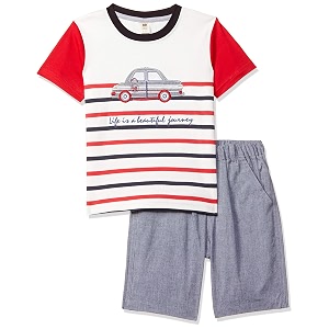 Fox Baby-Girls Regular Fit T-Shirt