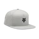 Fox Racing Fox Head Snapback HAT, Steel Grey, One Size