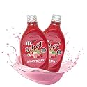 FOX'S U-BET Strawberry Syrup, Brooklyn Original, Kosher, 20 oz, 2-Pack