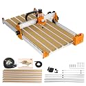 FoxAlien 4080 Y-axis Extension Kit for Masuter Pro, with Upgraded T-slot Hybrid Spoilboard CNC Router Machine Working Area Extend (15.75" x 31.5", X-Y)